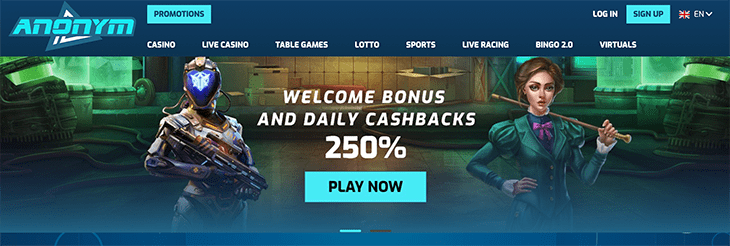 Anonym Bet Casino Cashback