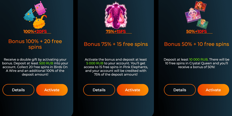 Fortune Clock Casino Bonus