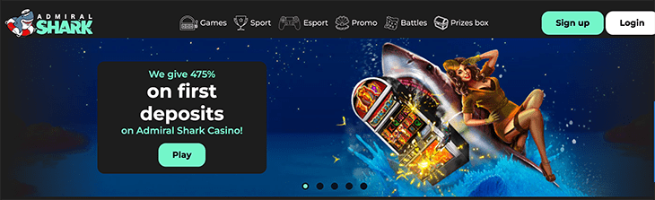 Admiral Shark Casino not on gamcare