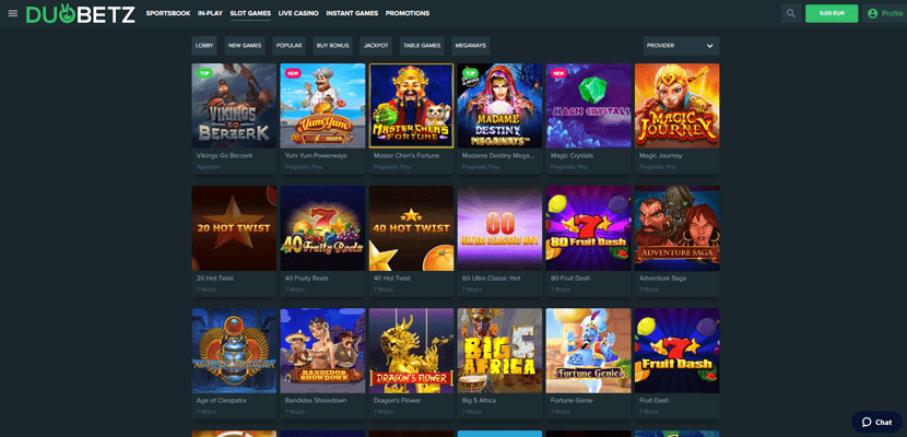Duobetz Casino Games - Non Gamstop Slots