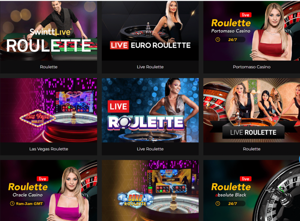 Orion Spins Live Casino Games