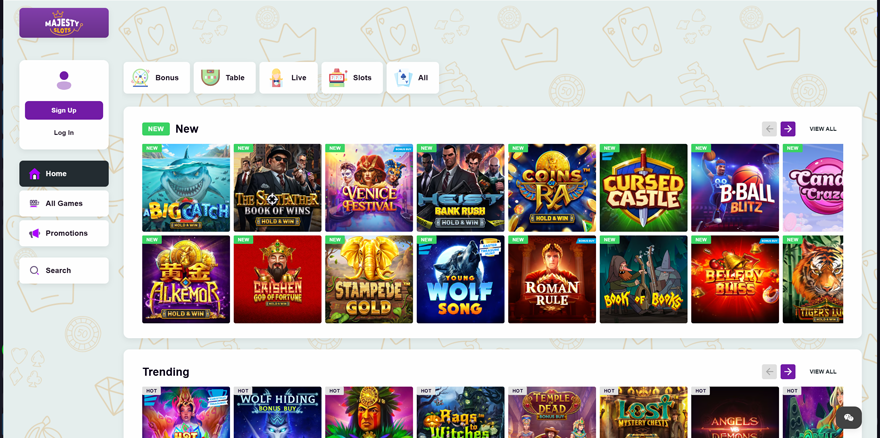 Majesty Slots Casino