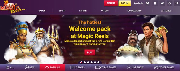 Magic Reels Casino Introduction