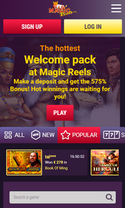 Magic Reels Casino Mobile