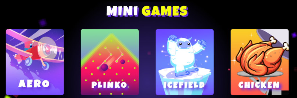 goldenbet mini games