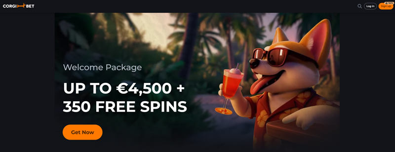 corgibet-casino-homepage