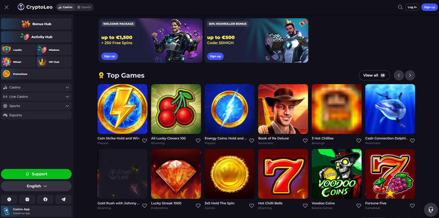 Cryptoleo Casino